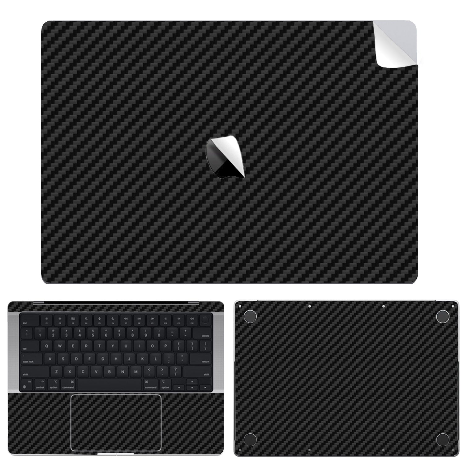 Autocollant Pour Peau Texturé IPad Mini Fibre De Carbone Par - Foto 3