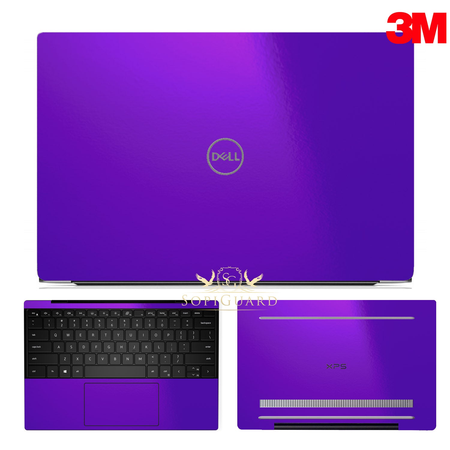 SopiGuard Adesivo Skin Wrap Per 2022 2021 2020 Dell XPS 17 (9700 - Foto 10
